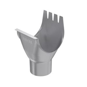 Сливная воронка 125/90мм STAL